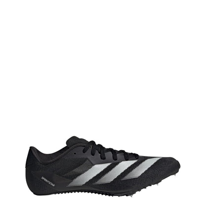 adidas Unisex Adizero Sprintstar Track and Field Sneaker Black/Zero Metallic/White 7.5 US Men