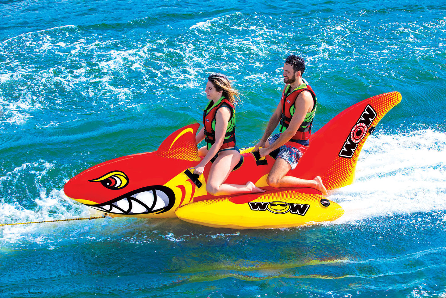 WOW Sports Big Shark 2P Towable (20-1040)