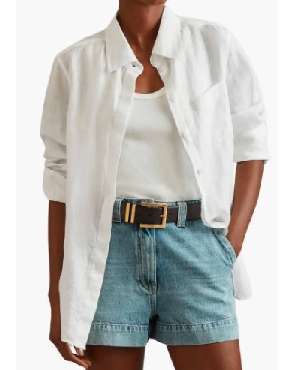Leanne S01 Leanne Morgan White Shirt