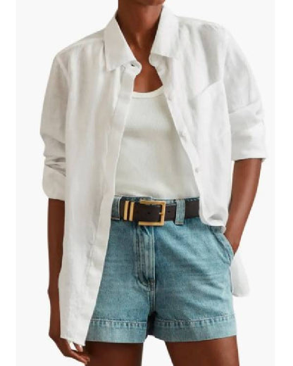 Leanne S01 Leanne Morgan White Shirt