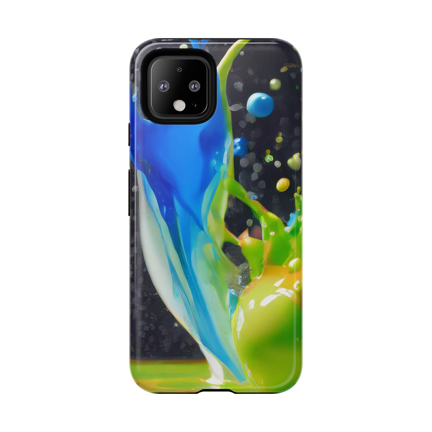 Vibrant Paint Splash Phone Case - Tough & Stylish Protection
