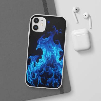 Blue Flame Flexi Phone Case