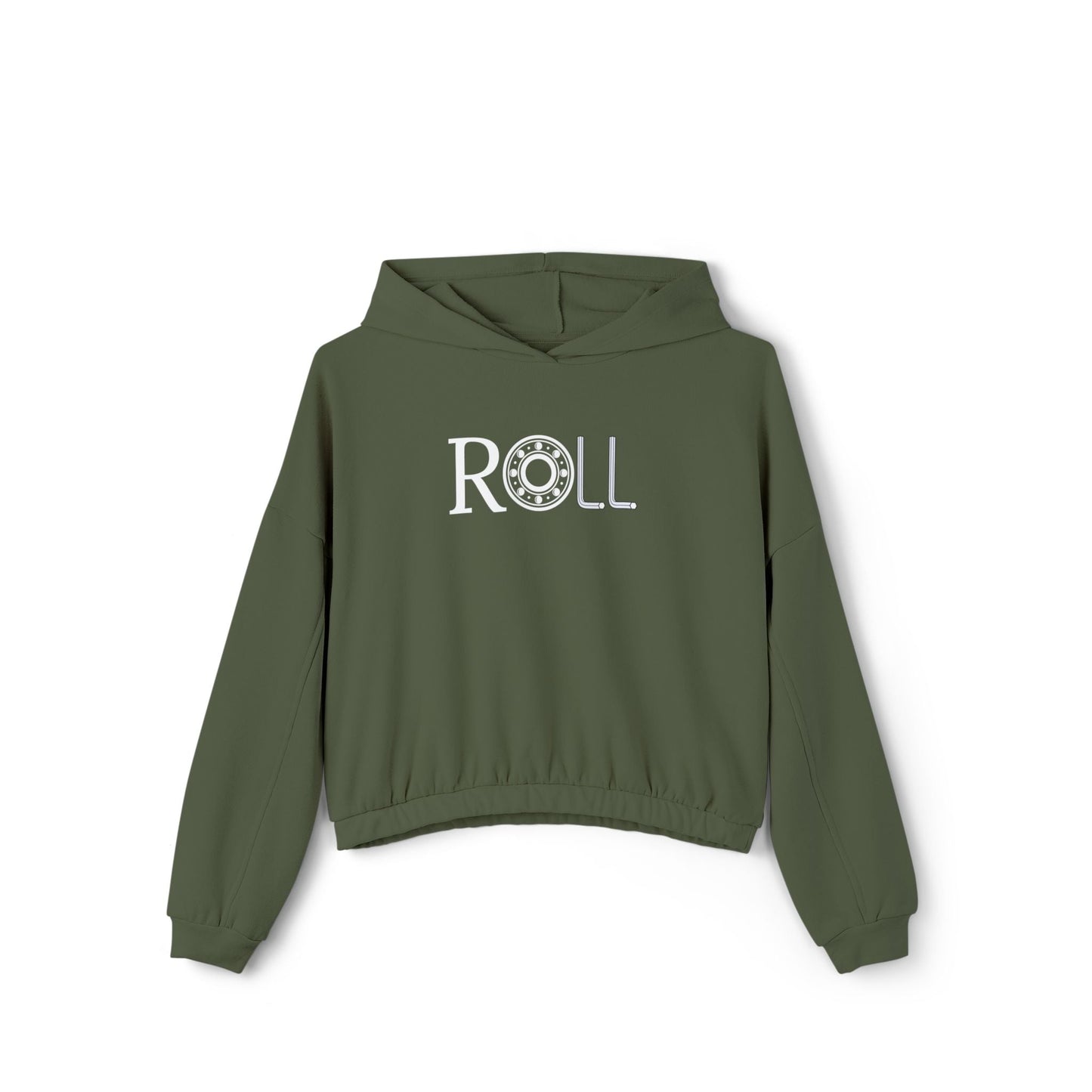 Women’s Cropped ROLL Hoodie