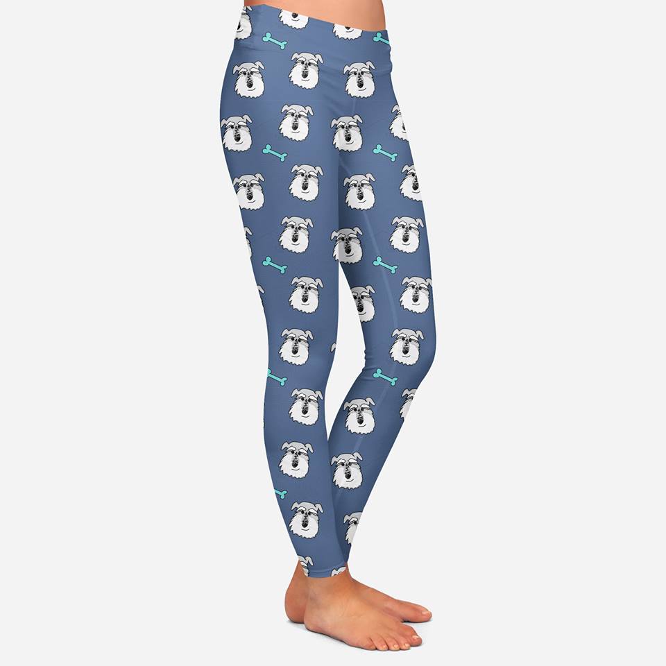 CLEARANCE Colorado Mini Schnauzer Rescue FUNDRAISER (Exclusive) - High-quality Handcrafted Vibrant Leggings