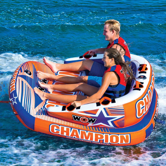 WOW Sports Champion 2-Person Towable (21-1000)