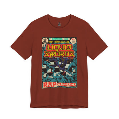 Liquid Swords - Unisex Jersey Short Sleeve Crew Neck T-Shirt - Hip Hop Graphic Tee