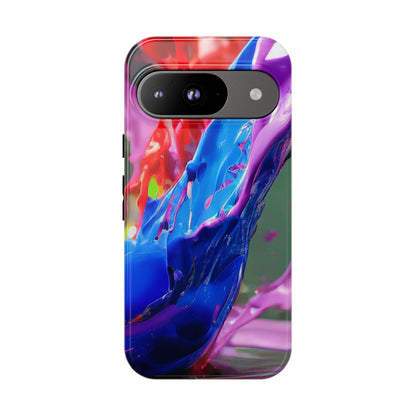 Vibrant Color Splash Tough Phone Case