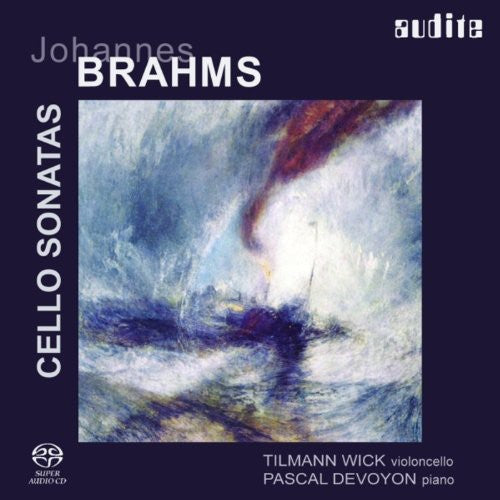J. BRAHMS - Cello Sonatas Music CD