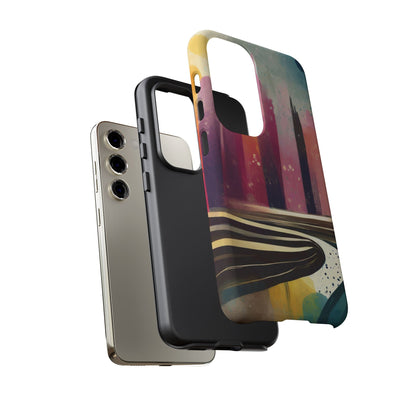 City Skyline Vibrant Tough Phone Case