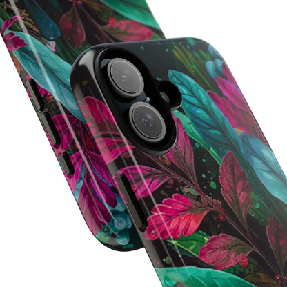 Vibrant Floral Tough Phone Case