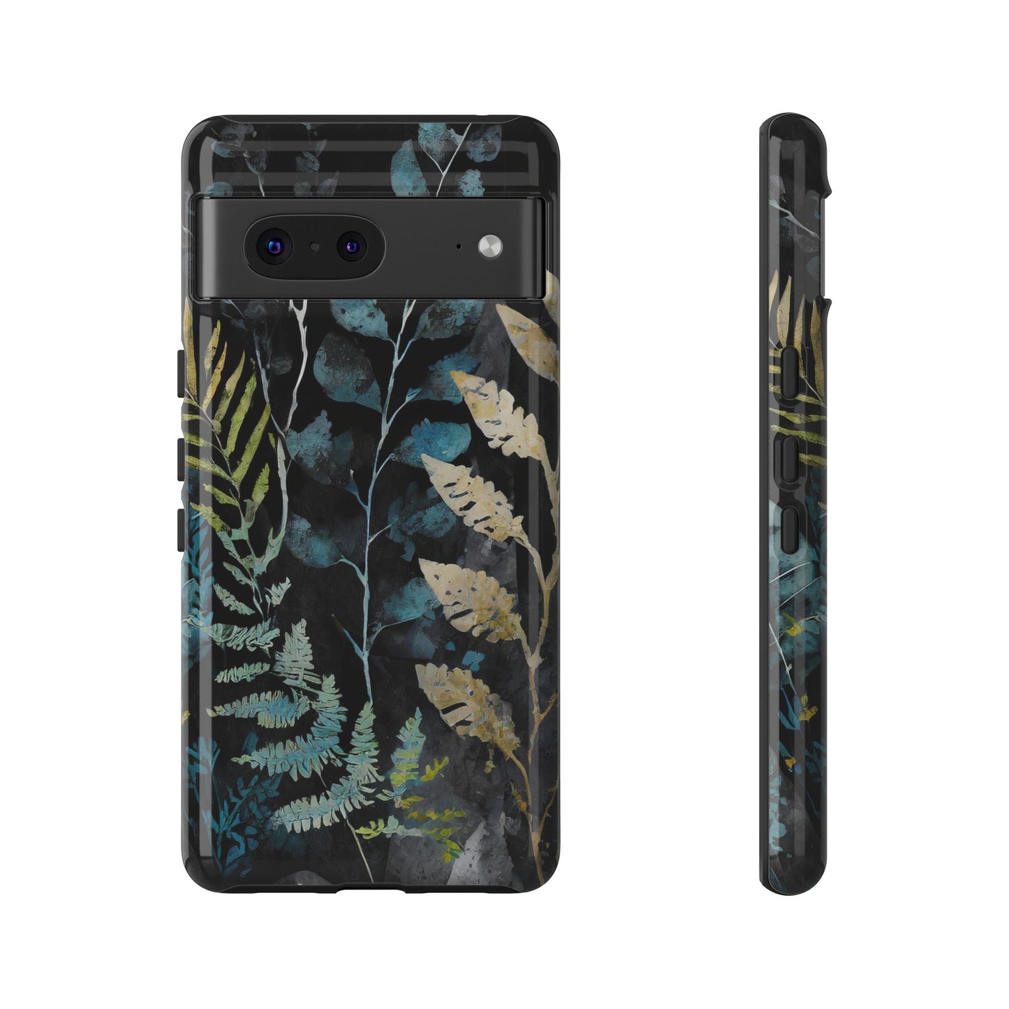 Dark Floral Tough Phone Case