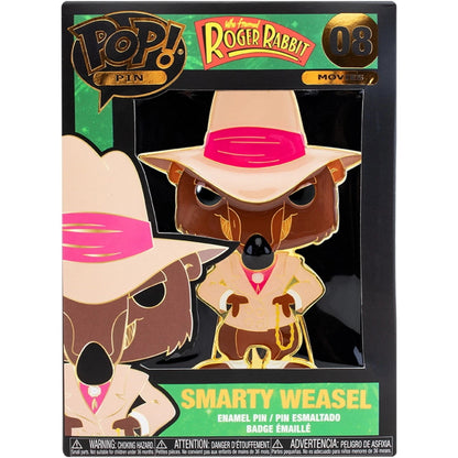 Funko Pop Pin Who Framed Roger Rabbit: Smarty Weasel 4-Inch Enamel Pin #08