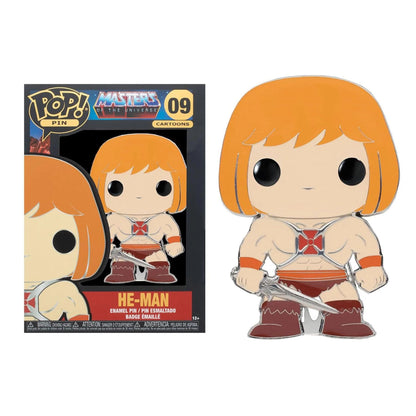Funko Pop Pin Masters of the Universe: He-Man 4-Inch Enamel Pin #09