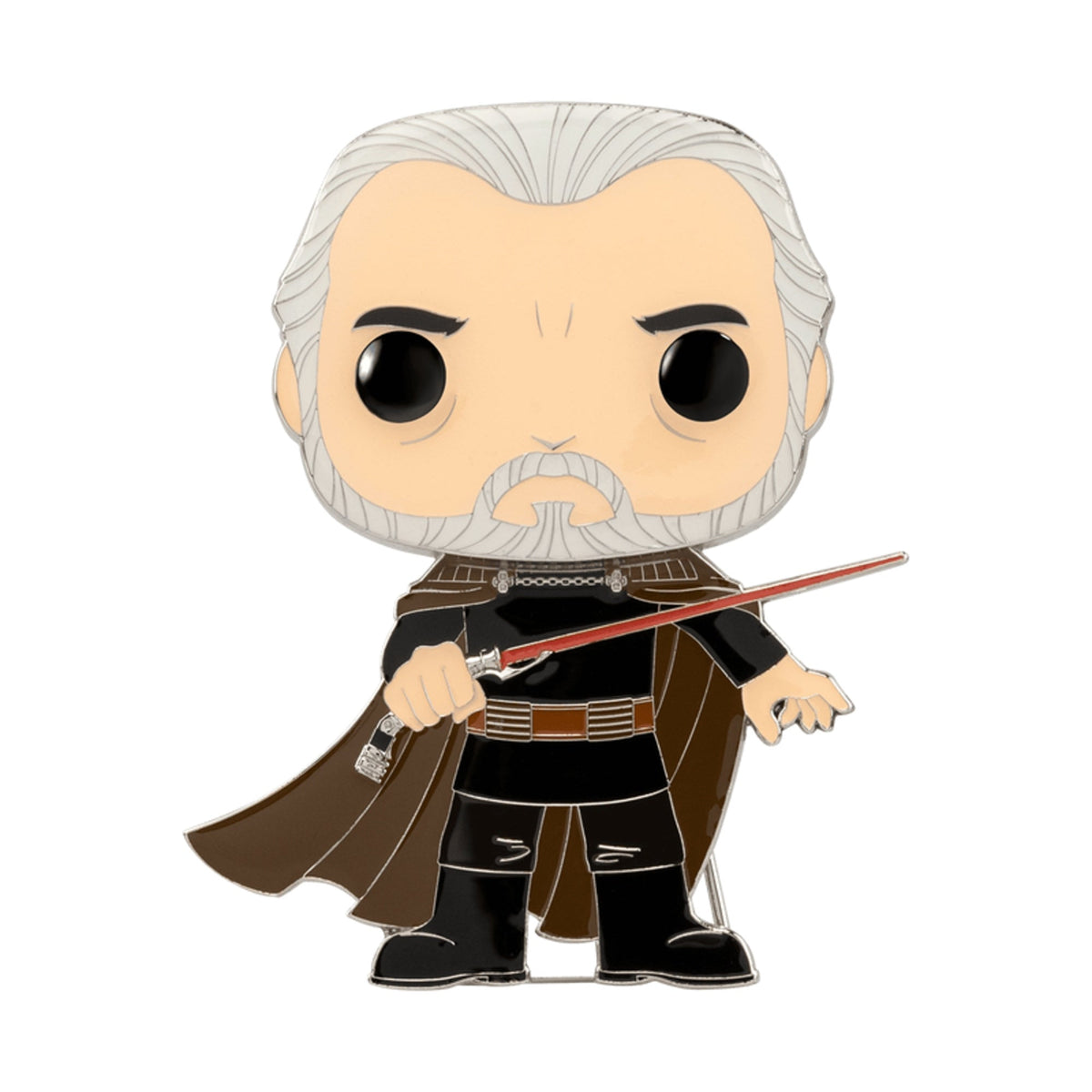 Funko Pop Pin Star Wars: Count Dooku 4-Inch Enamel Pin #22