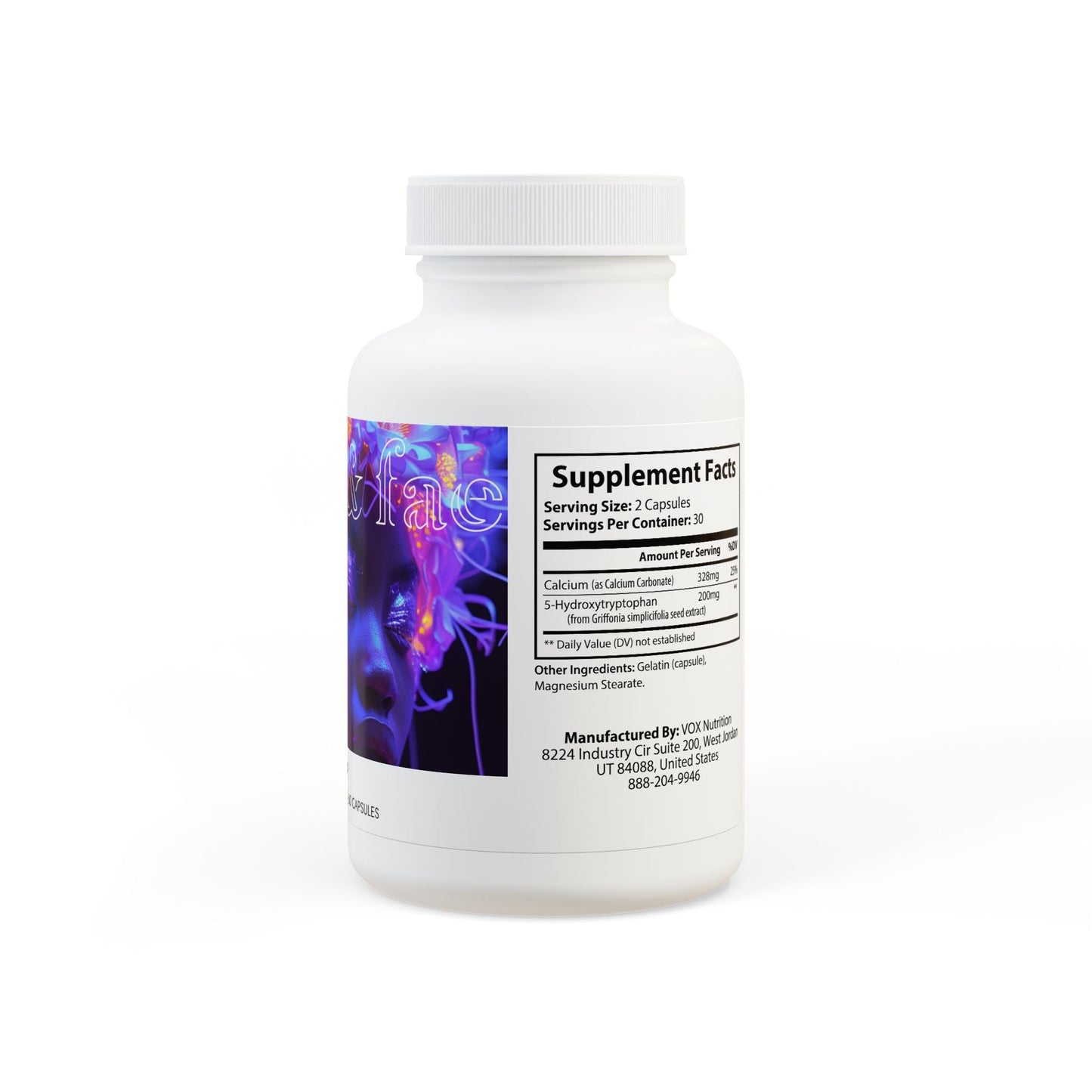 Aziza & Fae 5-HTP Supplement (60 Capsules)