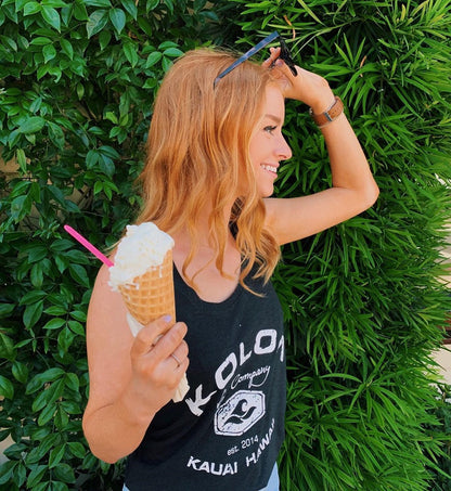 Koloa Ladies Vintage Arch Heathered Tank Top