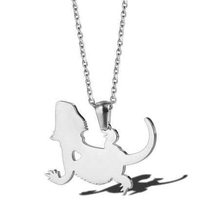 Bearded Dragon Pendant Necklace