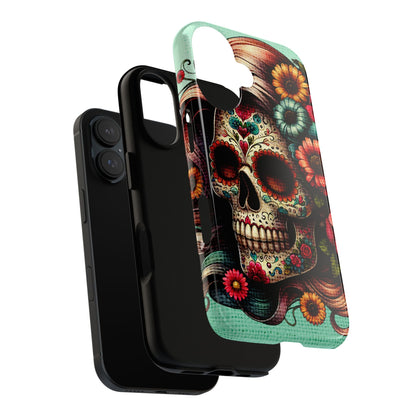Sugar Skull Tough Phone Case