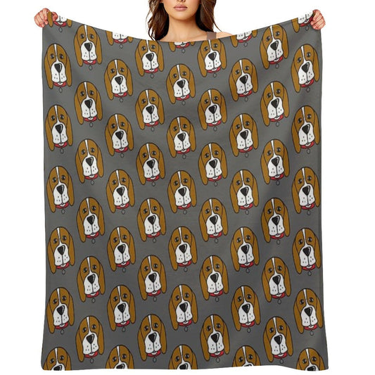 Beagle Rescue Victoria Merch! Throw Blanket