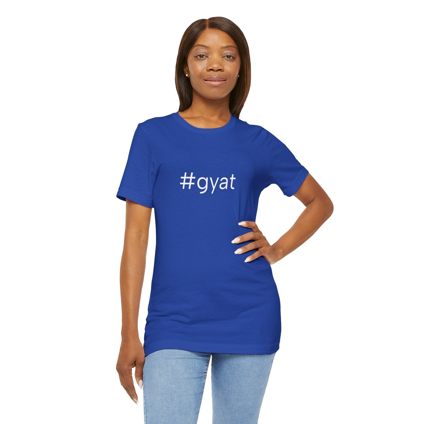 #gyat Unisex High End Cotton Short Sleeve Tee