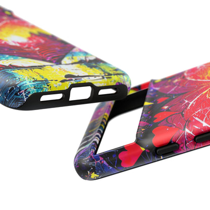 Vibrant Heart Sunset Tough Phone Case
