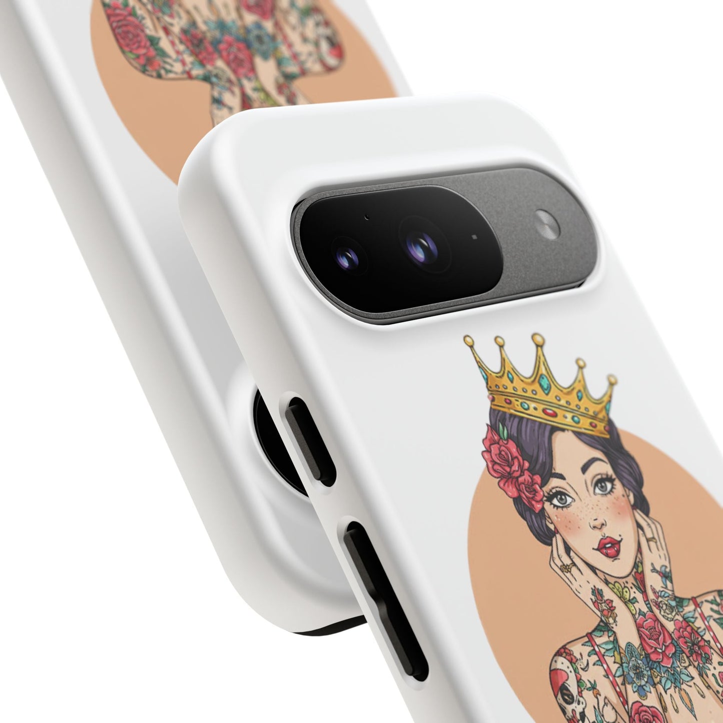 My Crown Never Falls Tattooed Girl Tough Phone Case