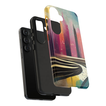 City Skyline Vibrant Tough Phone Case