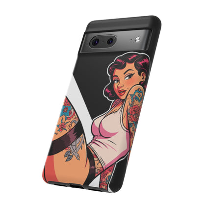 Vintage Tattoo Beauty Tough Phone Case