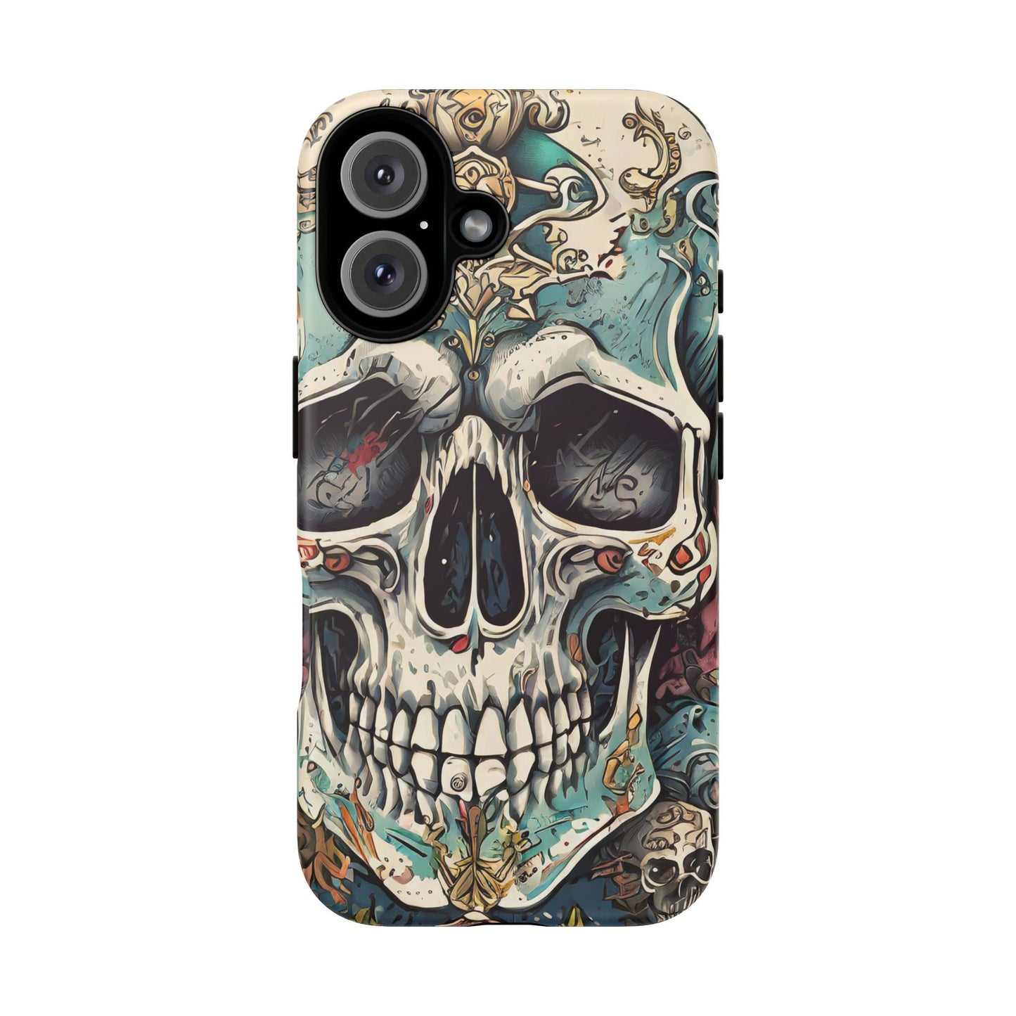 Abstract Skull Tough Phone Case