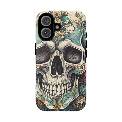 Abstract Skull Tough Phone Case
