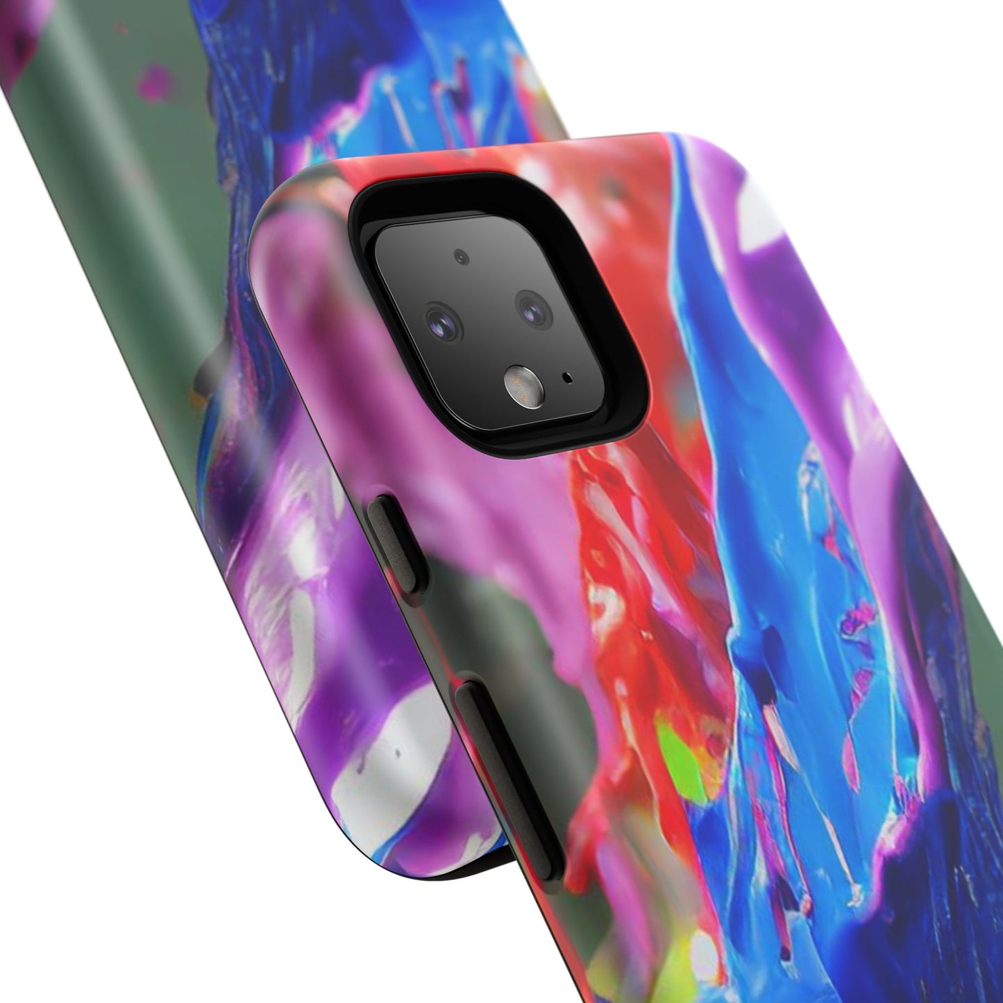 Vibrant Color Splash Tough Phone Case