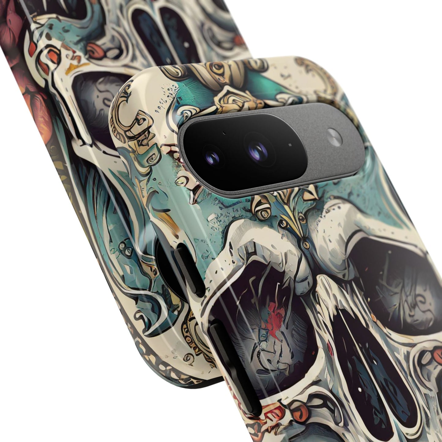 Abstract Skull Tough Phone Case