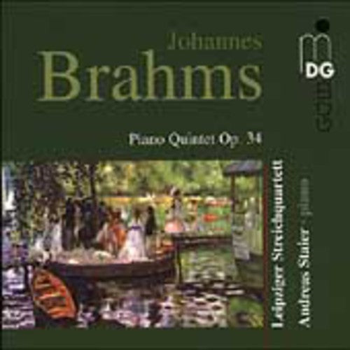 J. BRAHMS - Piano Quintet Op 34 Music CD