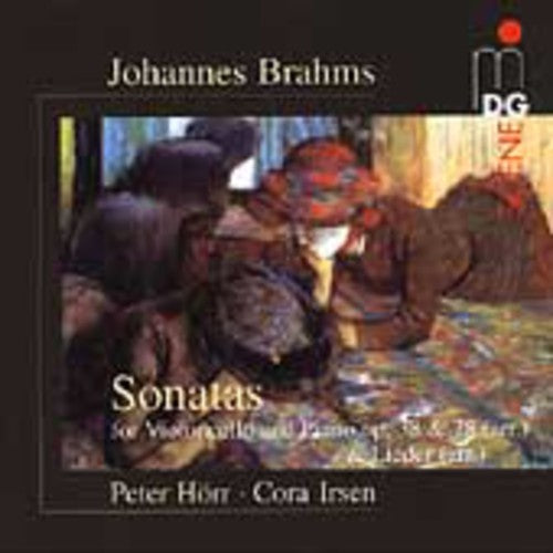 J. BRAHMS - Sonatas for Cello & Piano Music CD