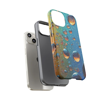 Colorful Water Droplets Tough Phone Case