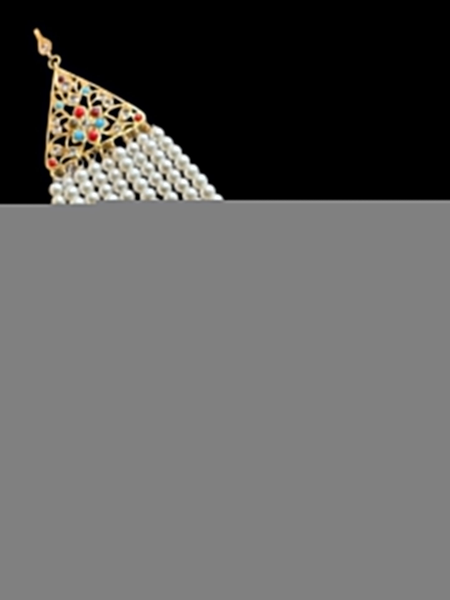 DJHR111 Diya jhoomar in navratan   ( READY TO SHIP )