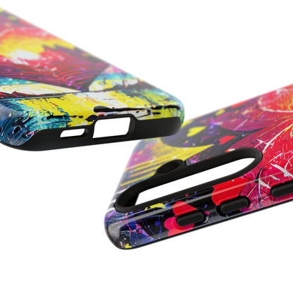 Vibrant Heart Sunset Tough Phone Case