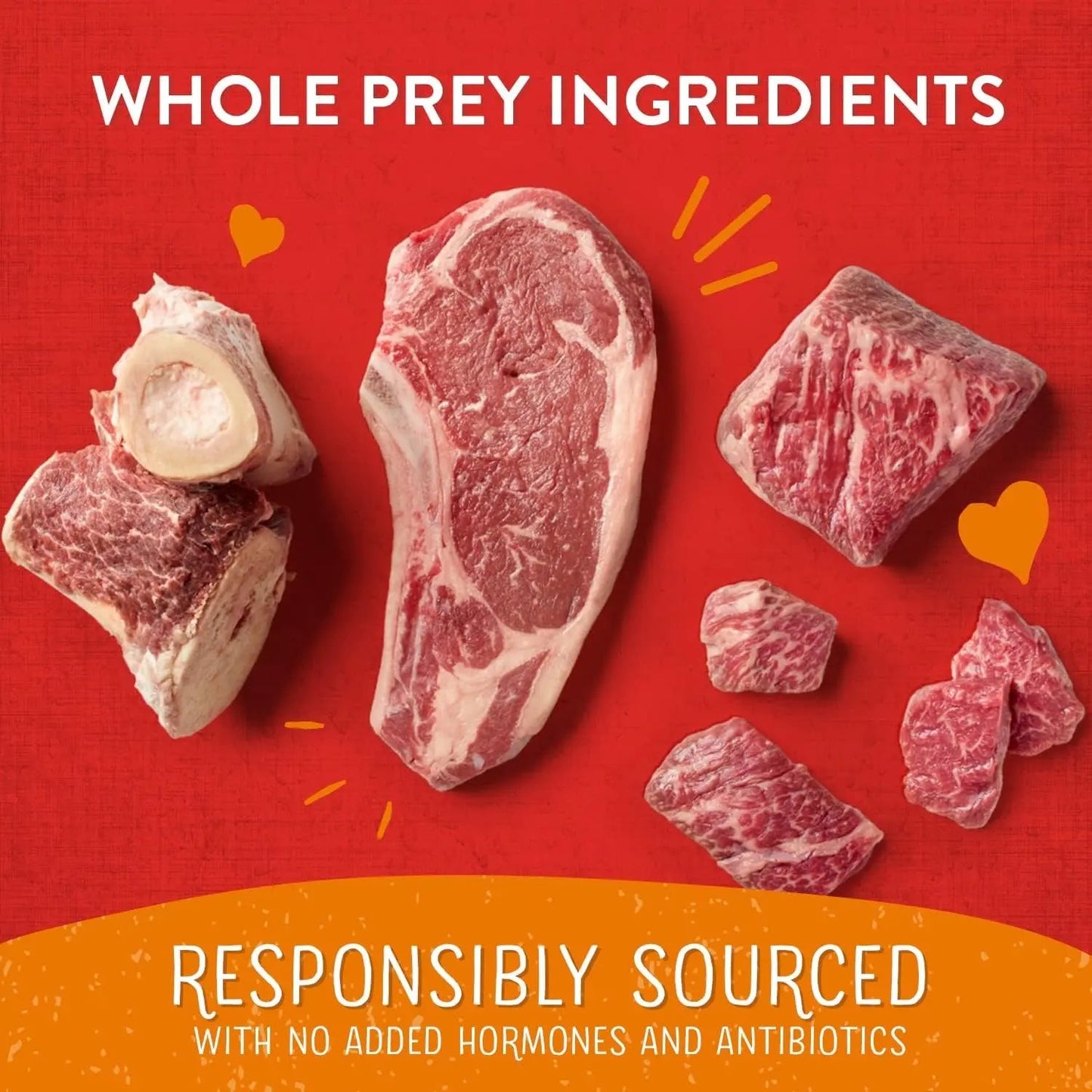 Freeze-Dried Raw Wild Weenies Dog Treats - High-Protein Training Treats for Dogs & Puppies - All-Natural Grass-Fed Beef Recipe with 97% Meat & Organs - USA Made - 11.5 Oz Bag