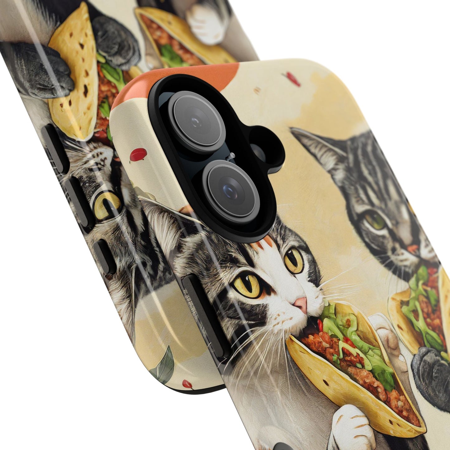 Funny Taco Cat Tough Phone Case