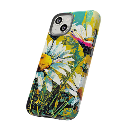 Colorful Daisy Floral Tough Phone Case
