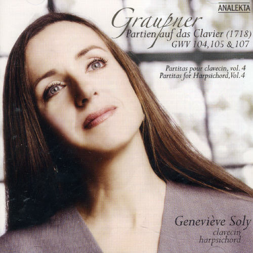 C. GRAUPNER - Partitas for Harpsichord 4 [CD]