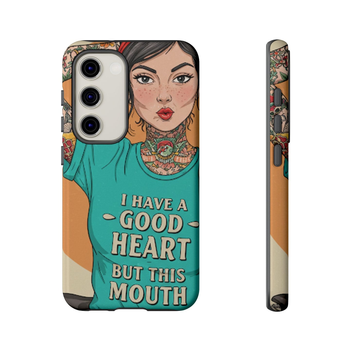 I Have A Good Heart Tough Phone Case