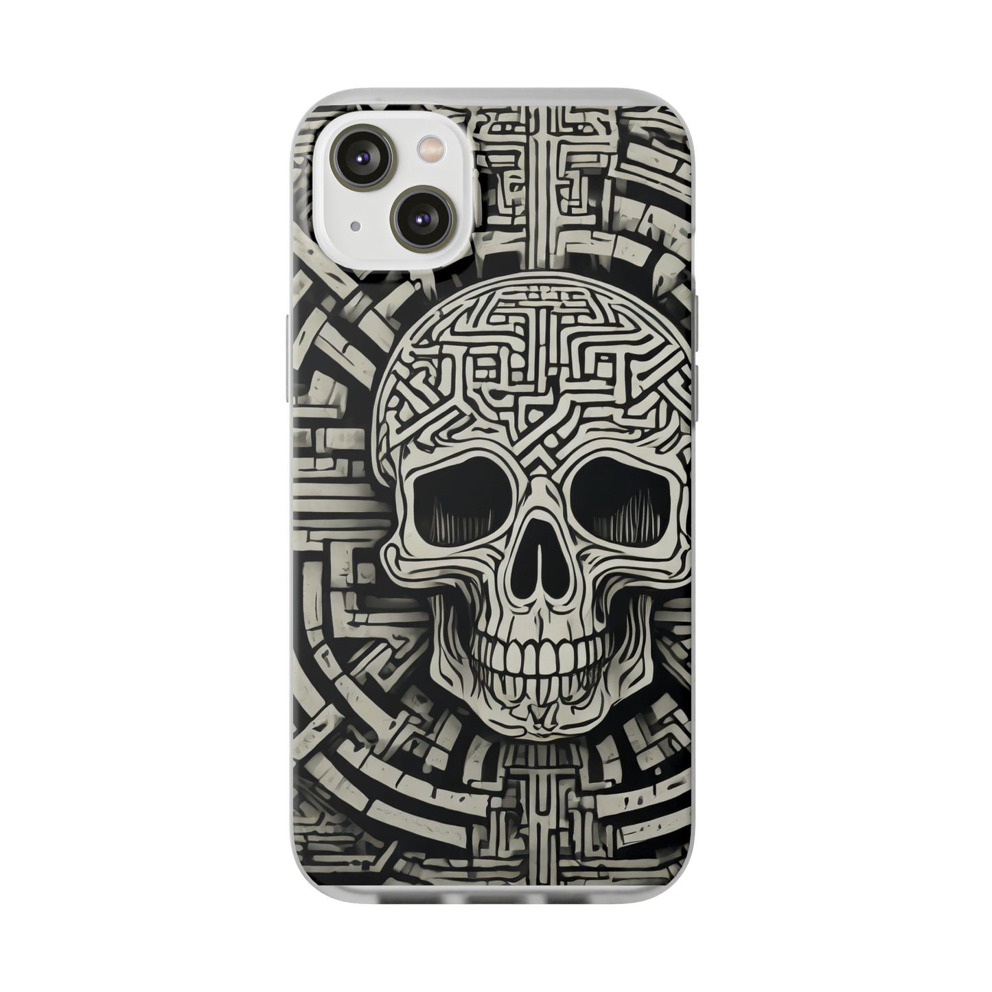 Gothic Skull Maze Flexi Case