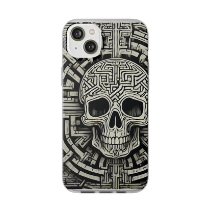 Gothic Skull Maze Flexi Case