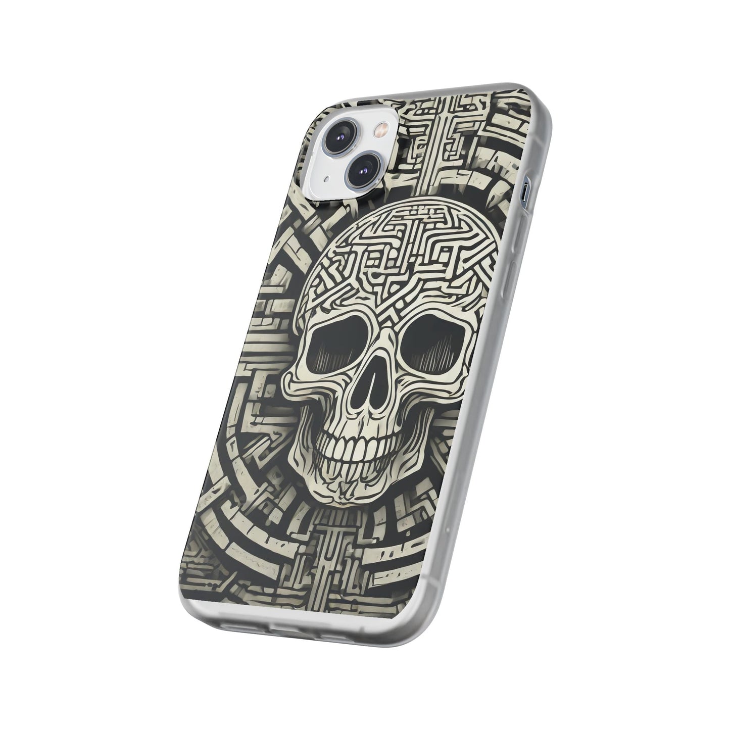 Gothic Skull Maze Flexi Case