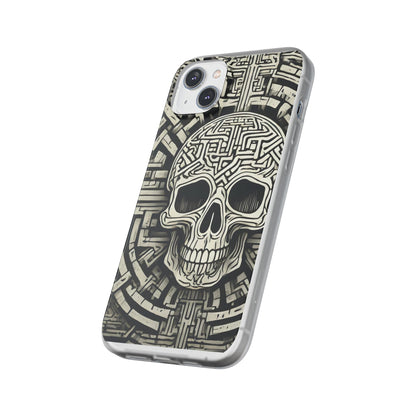 Gothic Skull Maze Flexi Case