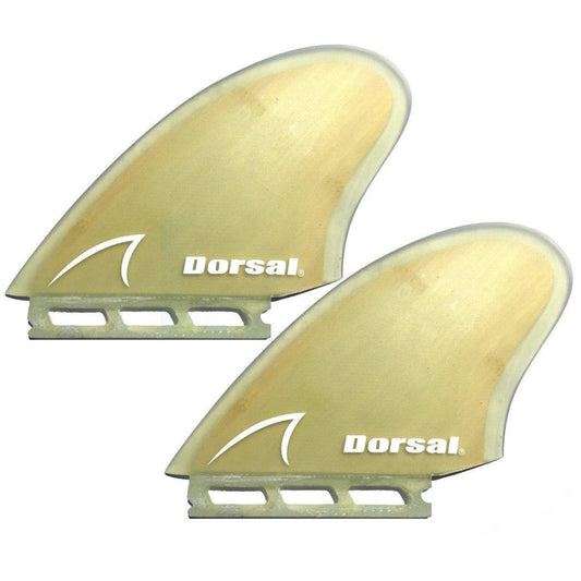 DORSAL Surfboard Fin Keel Twin 2 Set Future Compatible