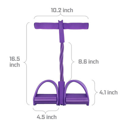JupiterGear Pedal Resistance Band for Training Arms, Abs, Waist and Yoga Stretching