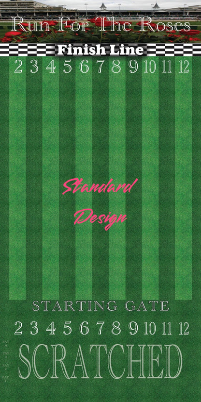 Jumbo Horse Game Turf Theme with Printed Rails