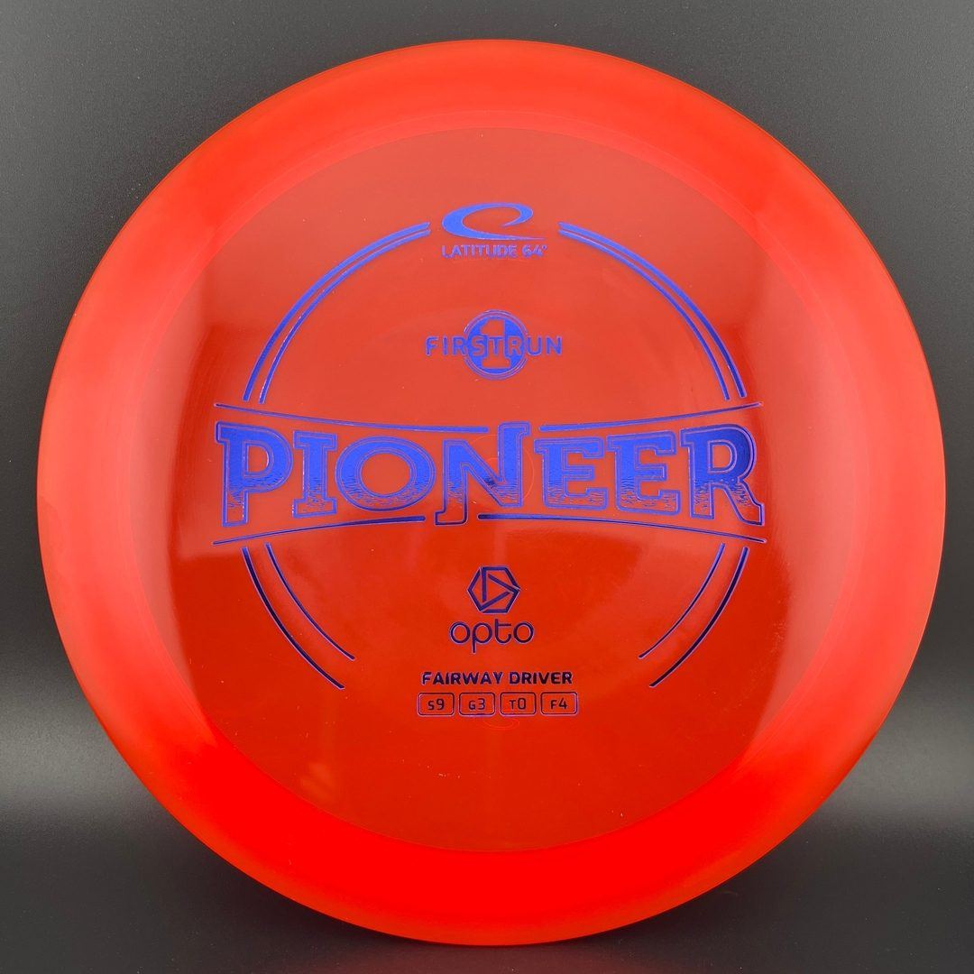 Opto Pioneer - First Run